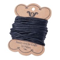 【YD】 Pandahall 10m/Roll 1.5mm/2mm Cotton Wax Cord Polyester Beading String Ropes for Jewelry Making Accessories