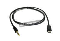 หัวไมโคร ตัวผู้ Micro USB - stereo 3.5mm Male สาย 1เมตร