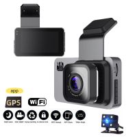 Dash Cam Car DVR WiFi 3.0 Full HD 1080P Rear View Camera Night Vision Mirror Video Recorder Black Box Auto GPS Parking Monitor