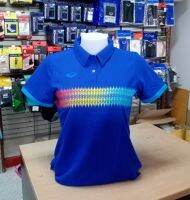 เสื้อโปโลพิมพ์ลาย ยี่ห้อแกรนด์สปอร์ต รหัส012-747(ทรงหญิง)