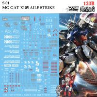 ดีคอลน้ำ [D.L. Darlin] S01 GAT0X105 STRIKE GUNDAM VER.RM MG 1/100 Water Decal S 01