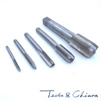 1 ชิ้น 6-32 6-40 8-32 8-36 10-24 10-28 10-32 10-36 10-40 HSS Right Hand Tap TPI Threading Mold Machining NO 6 8 10－24 28 32 36 40