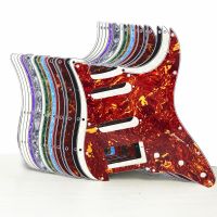 【SAVAGE Hardware Tools】 FLEOR 11หลุม HSS Pickguard กีตาร์ไฟฟ้า SSH Guard รอยขีดข่วนแผ้น Amp; สกรูพอดีกับ ST Parts 21สีให้เลือก