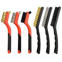 【CC】✧❖○  Small Wire Brushes for Cleaning Rust Brass SteelCurved Scratch DirtCleaning Set-79 Inches