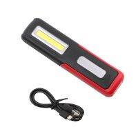 Folding Hook Tent Camping Torch Work Lights 3W 3.7V COB LED USB Built-in Rechargeable 18650 Magnetic Inspection Lamp Flashlight