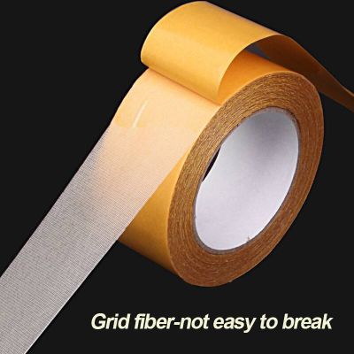 5M Mesh High Viscosity Transparent Adhesive Tape Glass Grid Fiber Paste Double-sided Traceless Tape Super Strong Waterproof Tape Adhesives Tape