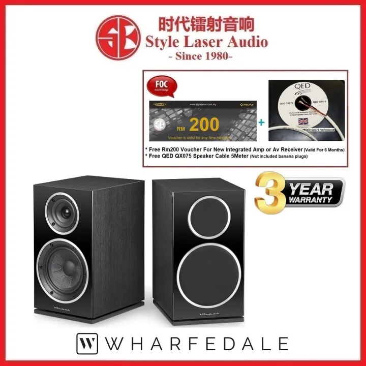 Wharfedale Diamond 225 Bookshelf Speaker Lazada