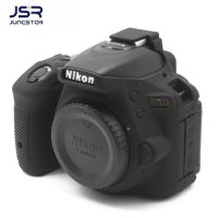 สำหรับ Nikon D5600 D5500ปลอกซิลิโคนกระเป๋ากล้องฝาครอบป้องกันผิว Ruer เคส SLR Nikkor D5500/D5600สี่โมเดลหลากสี