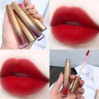 [ส่งเร็วพิเศษ!] Lameila Velvel lip Glaze Gold Edition ลิปกลอสเนื้อกำมะหยี่ ติดทนนาน ปิดปากตกร่องได้เนี๊ยบ เรียบเนียน มีให้เลือก1021#