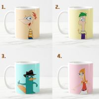 Da Mug Republic Phineas และ Ferb11oz แก้วเซรามิค