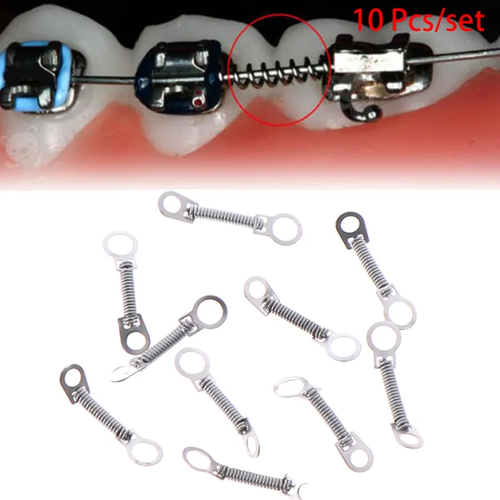 LATER 10Pc Dental Orthodontic Anterior Teeth Torque Spring Dental Coil