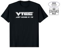 เสื้อยืด Racing Sport [BLACK] [COTTON 100%] [VTEC JUST KICKED IN YO!]