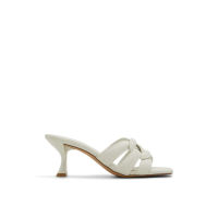 ALDO MARIA HEELED SANDALS - WHITE