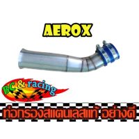 ท่อกรองเลส - AEROX พร้อมสายรัด