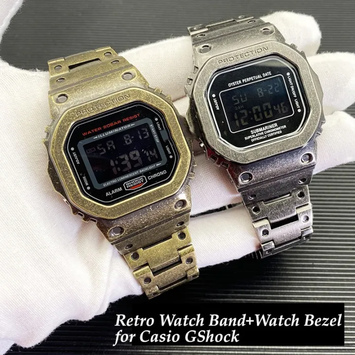 Retro MOD Kit for Casio G Shock DW5600 GLX5600 G5600e DW5610 GW M5610