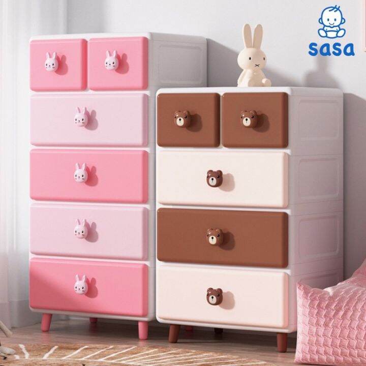 Tủ nhựa Song Long Panda 4 tầng 5 ngăn, Tủ Panda 5 tầng