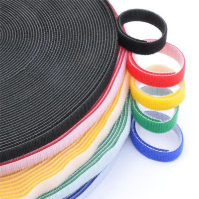 1.5 M Reusable Hooks Loops Cable Tie Self Adhesive Fastener Tape Magic Tape Wire Straps Wire Organizer Strip DIY Accessories Adhesives Tape