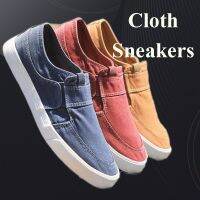 VXO Men Canvas Shoes Breathable Slip-on Loafers Men Cloth Sneakers Casual Comfortable Male Footwear