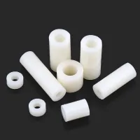 M3 M4 Plastic Pad Height Straight-through Column Nylon Casing ABS Gasket Ring Round Hole Column Isolation Column