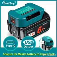 fast charging Adapter for Makita 18V 14V battery BL1860 batteries onvert to power bank with dual output interface Portable rack