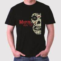 Summer new Misfits Friday The 13th Logo Mens Black T-Shirt Spot goods Valentines Day gift