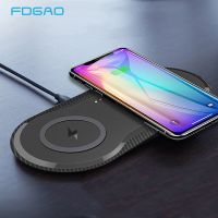 30W คู่ Qi Wireless Charger Pad สำหรับ iPhone 13 12 11 XS XR X 8 AirPods Pro Samsung S21 s20 15W Dual Fast Charging Dock Station