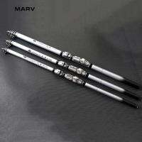 MARV Telescopic รอกเบ็ดตกปลาแบบพกพา Sea Fishing POLE สำหรับน้ำจืดน้ำเค็ม