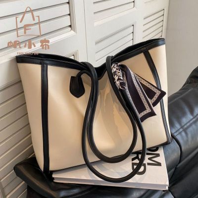 MLBˉ Official NY Tote bag large-capacity bag womens summer new high-grade texture commuting all-match one-shoulder tote bag