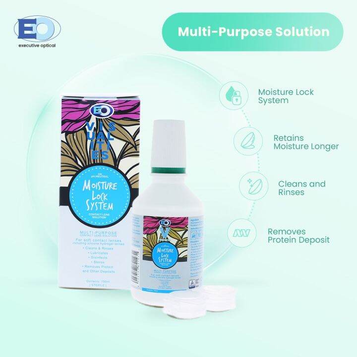 EO Visualities Moisture Lock System MultiPurpose Contact Lens