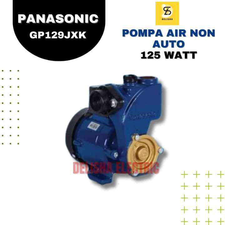 Pompa air non otomatis pompa air listrik 125W pompa air PANASONIC ...