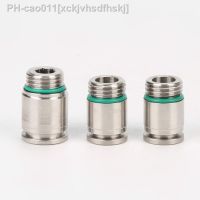 M5 1/8 1/4 3/8 1/2 BSP Male Thread 304 Stainless Steel Air Pneumatic Push In Fitting Socket Quick Connector