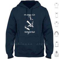 Maggie Rogers-Hoodies แบบอักษรลายฉลุสีขาว-แขนยาว Maggie Rogers Maggy Rodgers Magi