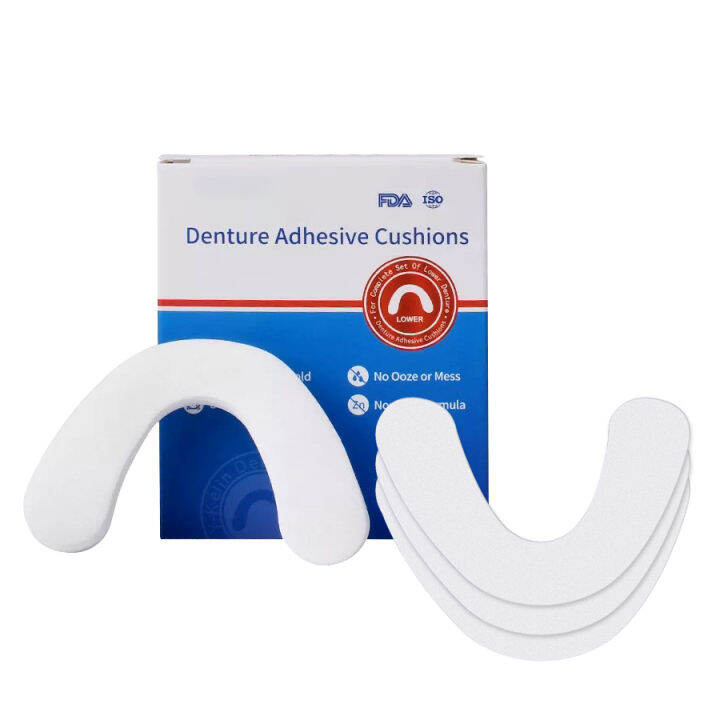 Vinmax 120 Pads(4 Packs) Denture Adhesive Cushions Denture Adhesive Pad