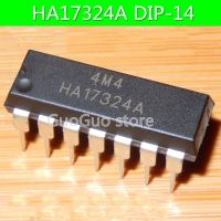 5Pcsใหม่HA17324A DIP-14 HA17324 DIP14 Quadการดำเนินงานเครื่องขยายเสียง