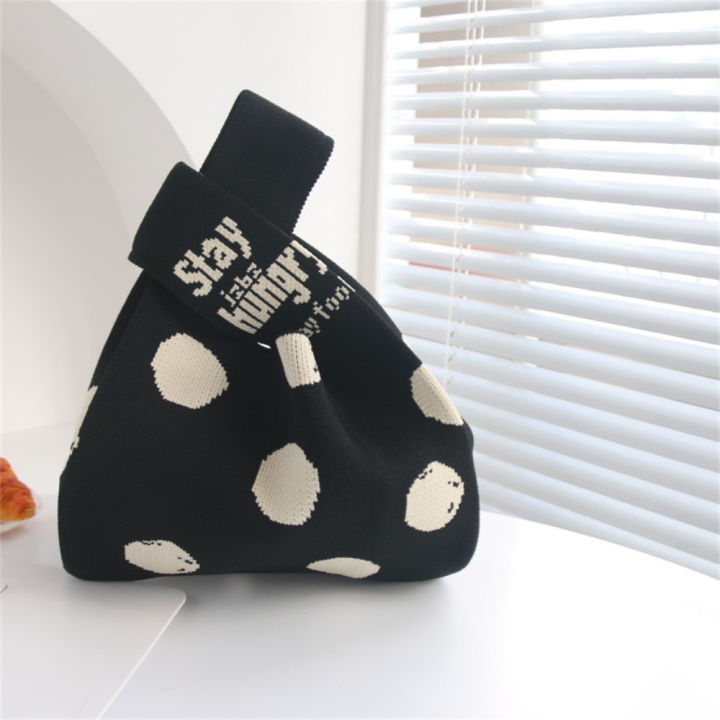 polka-dot-cute-niche-design-storage-casual-students-shoulder-handbag-handbag-tote-bag