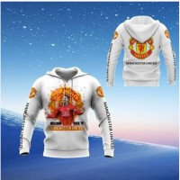 3D HOODIE-  XZX180305   man chester United Premier League Classic 3D Hoodie 20