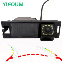 YIFOUM HD Dynamic Trajectory Tracks Car Rear View Backup Parking Camera For Hyundai IX35 2009 2010 2011 2012 2013 2014 2015