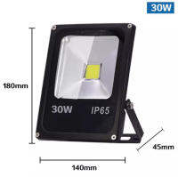 【❖New Hot❖】 lezhandai00470736 ไฟ Led น้ำท่วม10W 30W 50W Ac220v Reflector Led Ip65กลางแจ้งเครื่องตรวจการจับน้ำ Wall Light สีอาร์จีบีที่มีสีสัน Spotlight