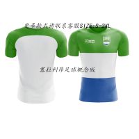 High quality stock Sierra Leone home concept version of the short sleeve ball unlined upper garment of male Sierra Leone concept rugby