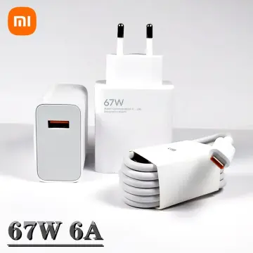 Xiaomi Original 67W Charger EU US Turbo Fast Charge 6A Type C