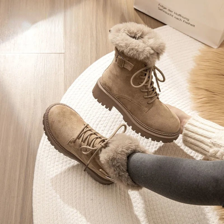 20212022-new-winter-women-boots-suede-leather-women-flat-platform-mid-calf-boots-ladies-shoes-fashion-winter-plush-fur-warm-boots