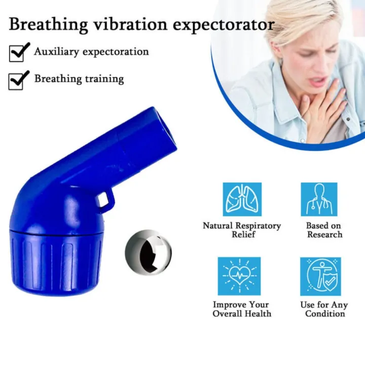 VFBF Mucus Clearance Breathing Trainers Professional Handheld Breathing ...