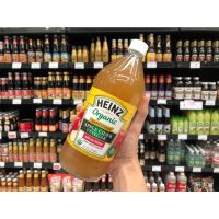 ??ขวดใหญ่ ไฮนซ์ น้ำส้มสายชูหมักจากแอปเปิ้ล 946 มล. ออร์แกนิค(0659) Heinz Apple Cider Vinegar