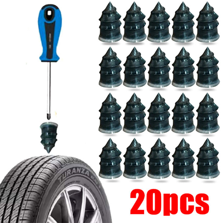 20pcs Vacuum Tyre Repair Nail for Car Trucks Motorcycle Scooter Bike