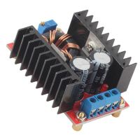 Glyduino 150W Boost Converter Dc-Dc 10-32V 12-35V โมดูลชาร์จแรงดันไฟฟ้าแบบปรับได้