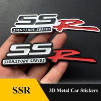 1pcs 3D Metal SSR SS SIGNATURE SERIES emblem grill Badge decal Car Sticker car styling For Chevrolet CAPTIVA MALIBU CAMERO