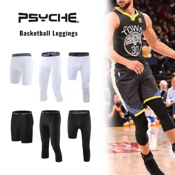 Men's Safety Anti-Collision Pants Basketball Training Tights