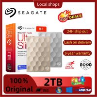 Seagate ฮาร์ดไดรฟ์ภายนอก USB 3.0 HDD 1TB2TB 2.5 นิ้ว แบบพกพา