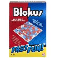 Mattel Blokus Fast Fun Game Nacw 20ex เกม บอร์ดเกม แมทเทล ของแท้