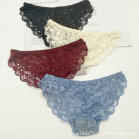 สินค้าพร้อมส่งจากไทย?LoveIs Bra? (N605) กางเกงในผ้าลูกไม้  ผ้ายืดนุ่มใส่สบาย